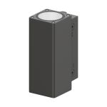 Ledvance Wandleuchte Urban Vario Aluminium Grau Up & Down 27W 2700lm - 830-840 CCT | IP65 - Dali Dimmbar
