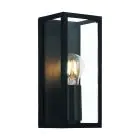 Eglo Wandleuchte Alamonte 2 Stahl Schwarz | IP44 - Geeignet für 1x E27
